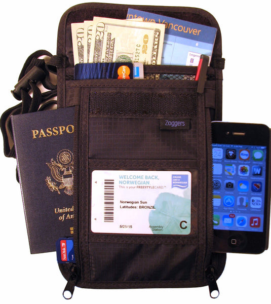 Wearable RFID Travel Wallet for Cruises, Sports and Leisure