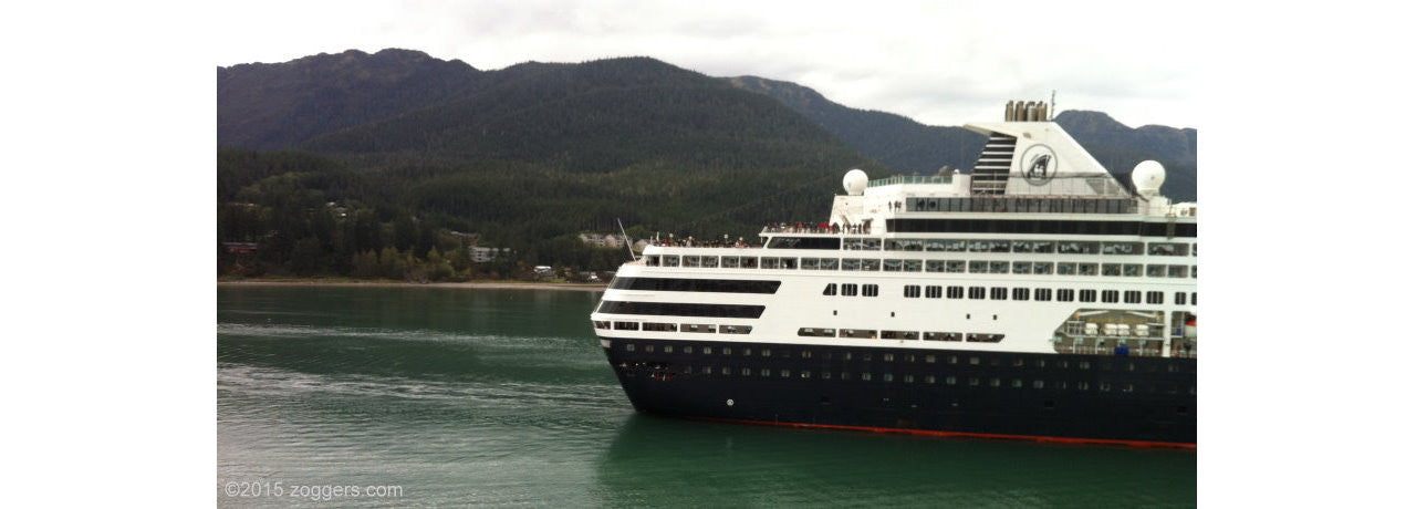 Image of Cruise Ship on Alaskan Water